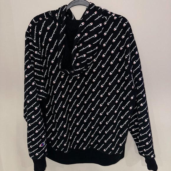 Champion Reflective Hoodie Mens size L - Picture 2 of 3